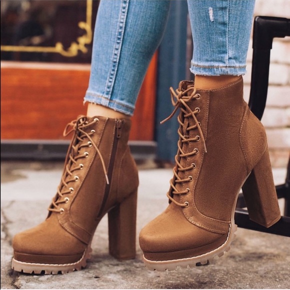 Shoes - NEW Emma Platform Booties
